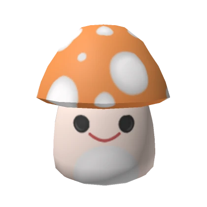 Orange Mushroom Plushie