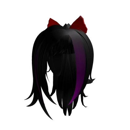 Nina the killer's emo creepypasta scene hair