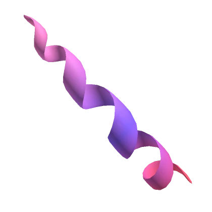 Pastel Pink Spiral Unicorn Horn