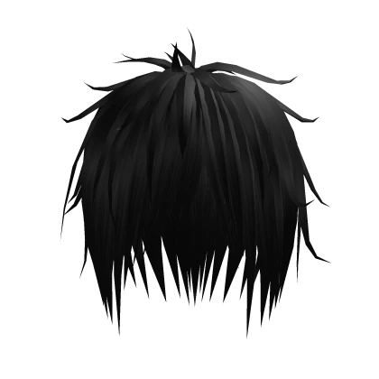 Grey Messy Vkei Scene Emo Hair