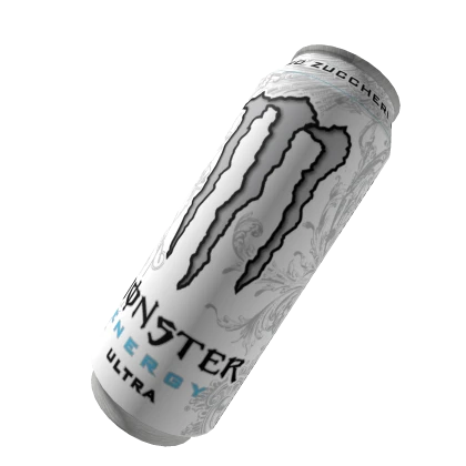 BIG Monster Energy Ultra Drink White Can