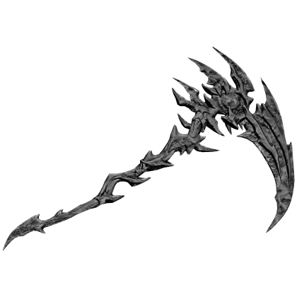 White Vampire Gothic Scythe