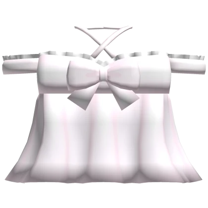 Kawaii Pink Ruffle Off Shoulder Bow Dress (3.0)