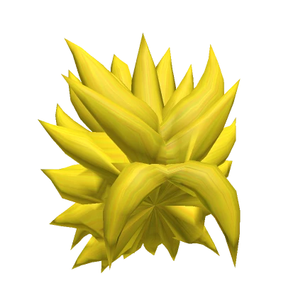 Blond  Spiky Hair