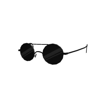 Black Flip Up Retro Glasses