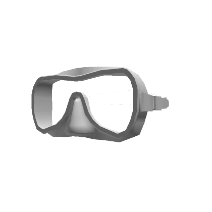 White Dive Mask