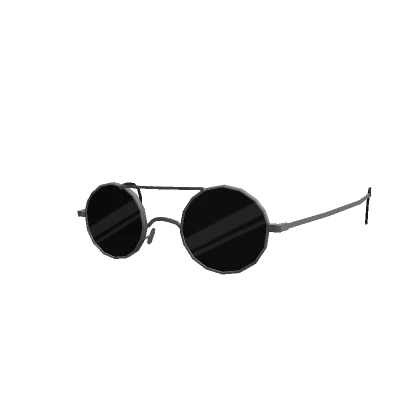 Silver Flip Up Retro Glasses