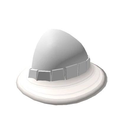 White Modern Hat