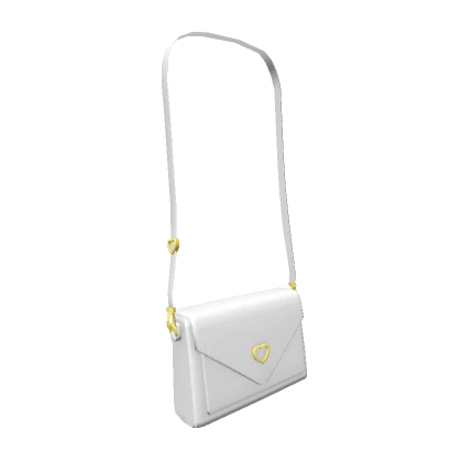 Cute Heart Purse 3.0 White