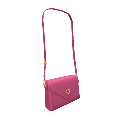 Cute Heart Purse 3.0 Super Pink