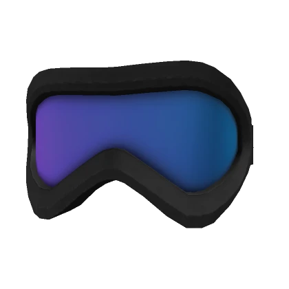 Blue Winter Goggles