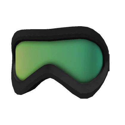 Green Winter Goggles