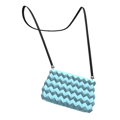 Blue Origami Bag