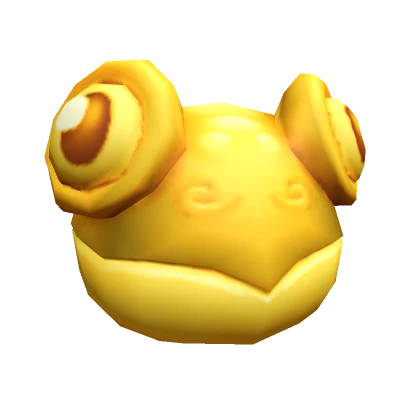 Golden Frog Head