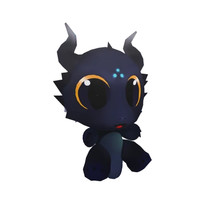 Shoulder Chibi Dragon (Black)