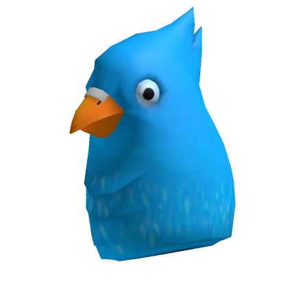 Blue Bird Head