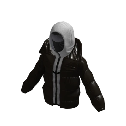 Black Jacket Tech Fleece Ski Mask 