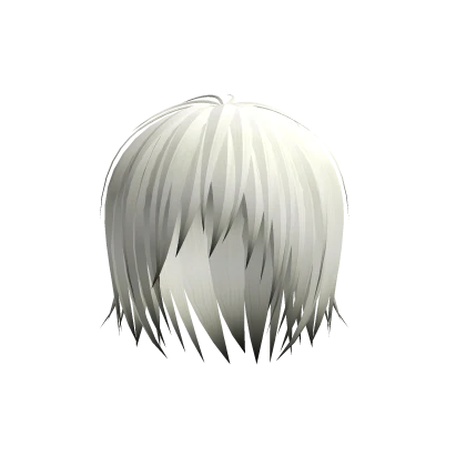 Faded Black Tips Unkept Vkei Goth Emo Hair