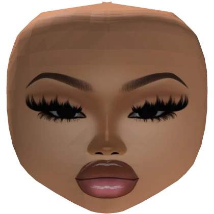 Fancy Baddie Latina Mesh Makeup Gloss lips lashes