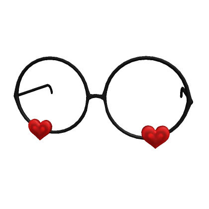 Forever21 Round Heart Glasses