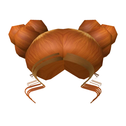 Ginger Sleek Space Buns