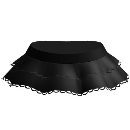 Cute Black Lace Skirt