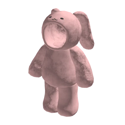 🍀Pink Bunny Plushie Onesie