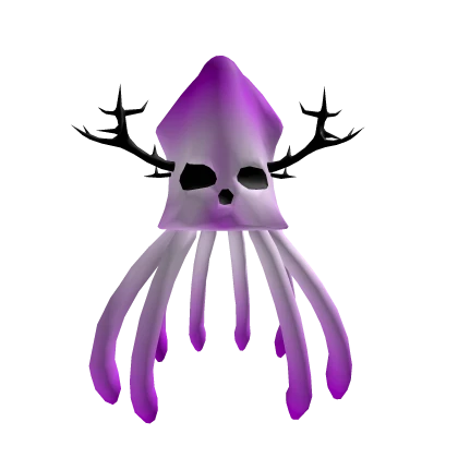Pink-white Squid