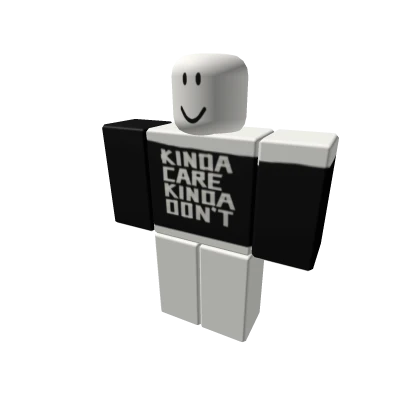 kinda care kinda don’t 