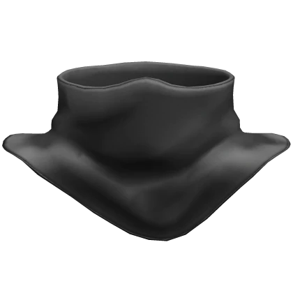 Distressed Face Mask Black Tactical Scarf