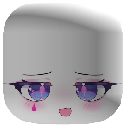 Miku pure Rabbit hole face smug anime face mask