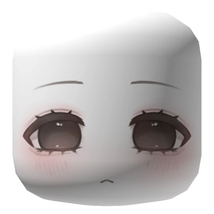 cute kawaii anime lost sad face doll