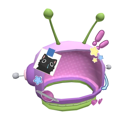 Cute Alien Astronaut Helmet