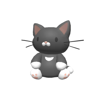 Cute Kitten - Kawaii Pet Cat Companion for Hair