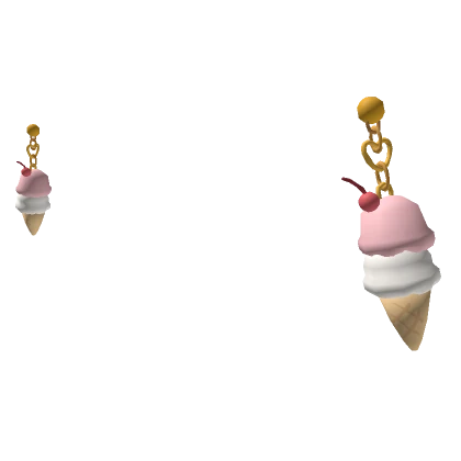 Ice Cream Earrings - Kawaii Anime