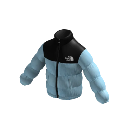 Black and White Puffer Jacket 