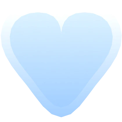 Cute Glowing Heart (Blue)