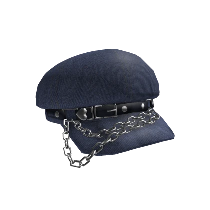 Vintage Beret Cap - Blue
