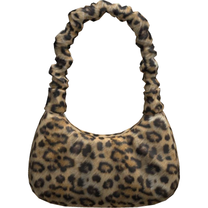 Purse Leopard Trendy Girl Side Handbag Gyaru Y2K