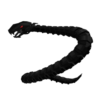 Snake Robot Mecha Black
