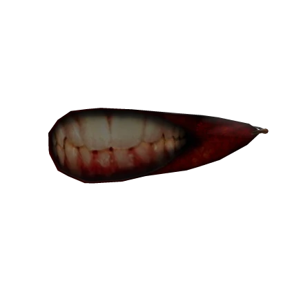 Creepy Horror stretched Mouth