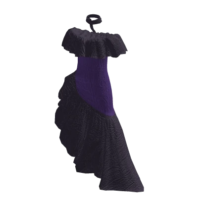 The Party Purple Tie Dress