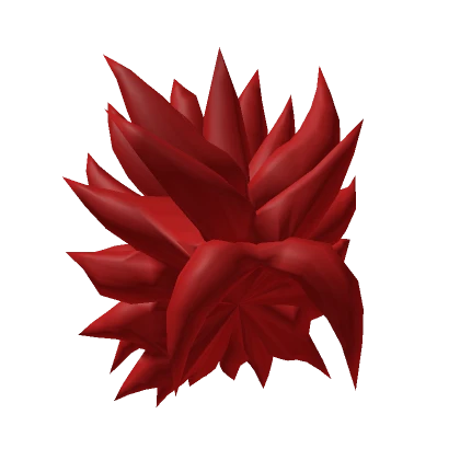 Red Spiky Hair