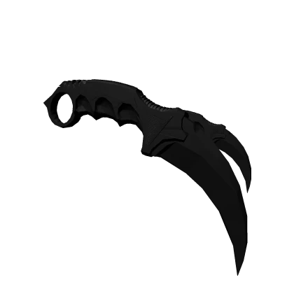 DUAL KARAMBIT: BLACK