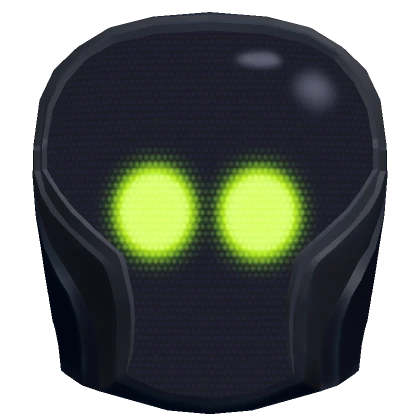 Green Neon Cyber Mask 