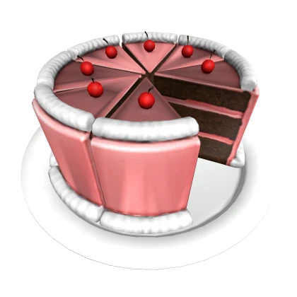 Classic Plate Of Cake