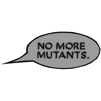 "No More Mutants..." Scarlet Chaos Marvel Witch 