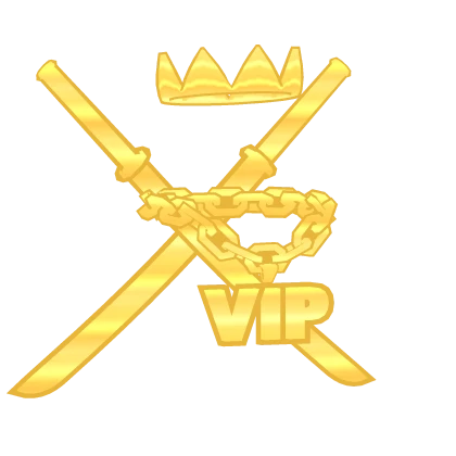 Gold VIP Chain Necklace Cartoony King Combo