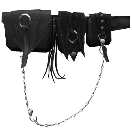 Abyss Hunter Archival Black Belt Bags