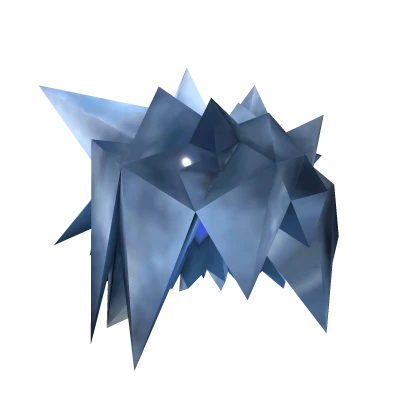 Low Poly Ice Hair